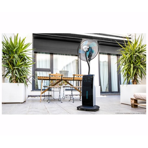 Ventilador nebulizador de agua e insecticida CECOTEC EnergySilence 790 FreshEssence Ionic, 90W, ionizador, temporizador, depósito 3,1L.