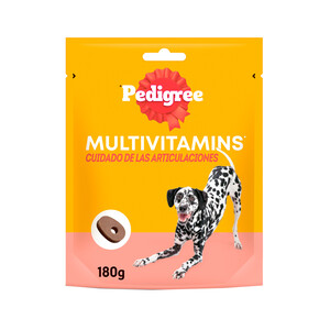 Imagen de PEDIGREE Multivitamins Snacks de perros, para el cuidado de las  articulaciones, 180 g.