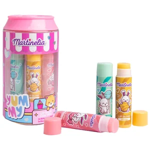 MARTINELIA Yummy Balsamos labiales infantiles de sabores deliciosos 3 uds.