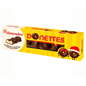 Imagen de EL ALMENDRO Turrón de chocolate Donettes 150 g.