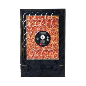 SABORES SIERRA DE MADRID Chorizo de ternera cortado en lonchas 80 g.