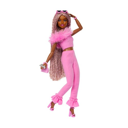 Muñeca BARBIE deluxe con trenzas.