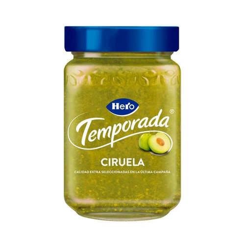 HERO Temporada Mermelada de ciruela bote 350 g