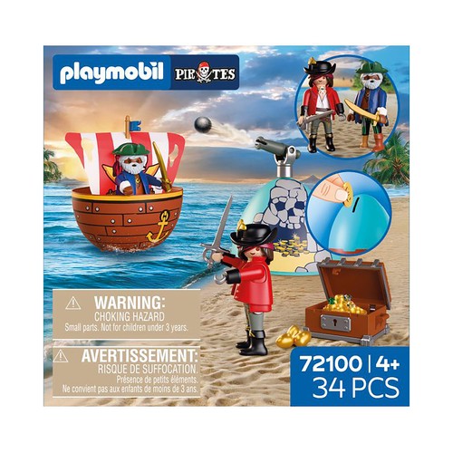 PLAYMOBIL 72100. Play egg: piratas.