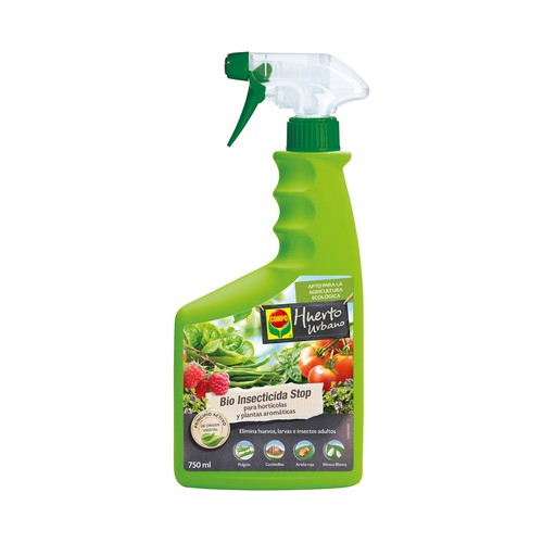 Insecticida y acaricida de 750 milímetros ideal para jardín y plantas, COMPO.