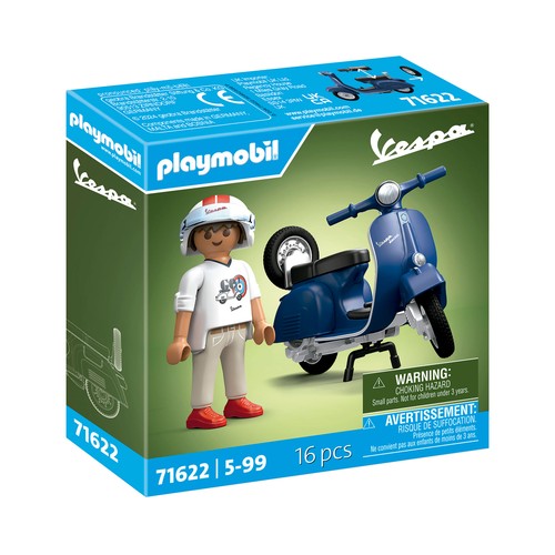 PLAYMOBIL.  1969 Vespa 150 Sprint Veloce, azul
