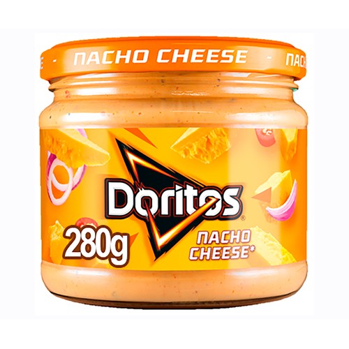 DORITOS Salsa de queso cheedar para dipear 280 g.