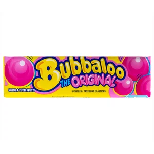 BUBBALOO Caramelo tutti frutti 37 g.