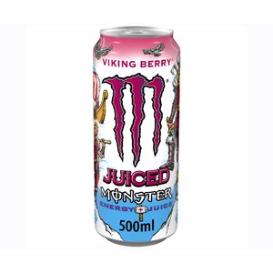 MONSTER Bebida energética viking berry lata 500 ml.