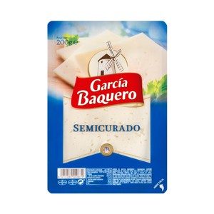Imagen de GARCÍA BAQUERO Queso semicurado en lonchas GARCÍA BAQUERO 200 g.