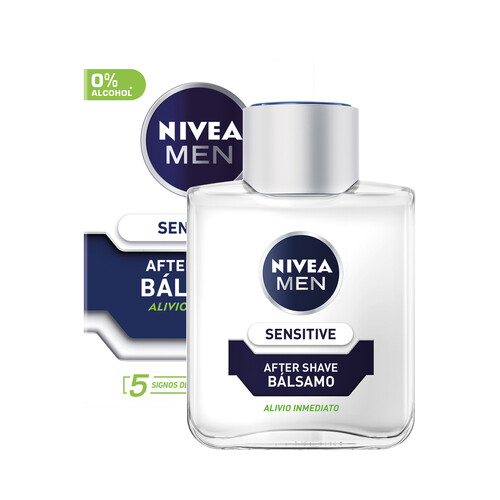 NIVEA After shave con textura bálsamo y acción anti irritación NIVEA Men sensitive 100 ml.