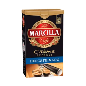 MARCILLA Crème Express Café molido espresso descafeinado mezcla 250 g,