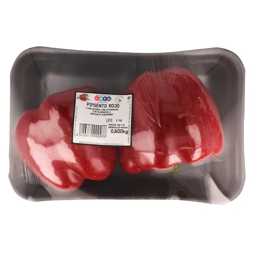 Pimiento rojo California 600 g