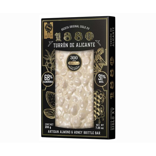 1880 Turrón de Alicante edición 300 aniversario 220 g.