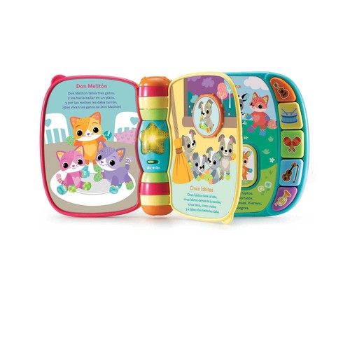 Primeras canciones Libro interactivo para bebés VTech Baby. Edad recomendada desde 6-36 meses