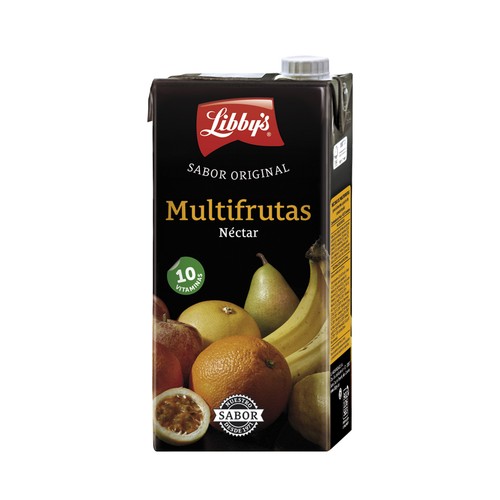 LIBBY"S Néctar multifrutas LIBBY"S brick de 1 l.