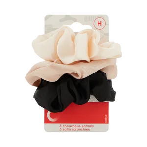 COSMIA Coleteros de satén de diferentes colores 3 uds.