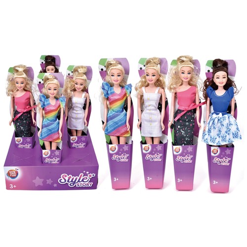 Muñeca Style Story, modelos surtidos +3 Años ONE, TWO FUN