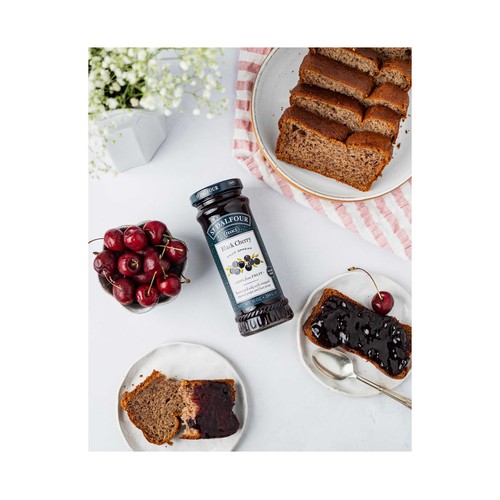 ST.DALFOUR Mermelada de cerezas negras 284 g.