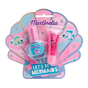 MARTINELIA Let´s be mermaids Laca de uñas y brillo labial.