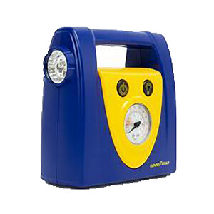 Mini compresor de aire para coche GOODYEAR, 120 PSI, 12v.