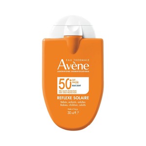 THERMALE AVÉNE Reflexe solaire Protector solar facial y corporal para toda la familia, FPS 50+ (muy alto) 30 ml.