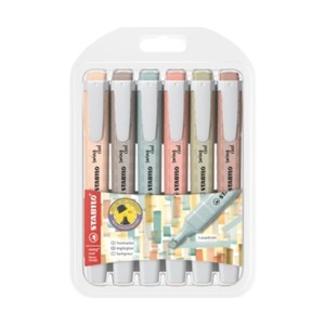 Imagen de 6 rotuladores swing cool nature STABILO.