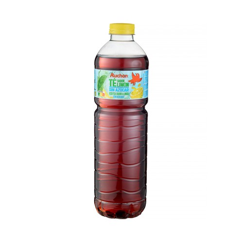 PRODUCTO ALCAMPO Bebida de té sabor limón sin azúcar botella de 1,5 l.