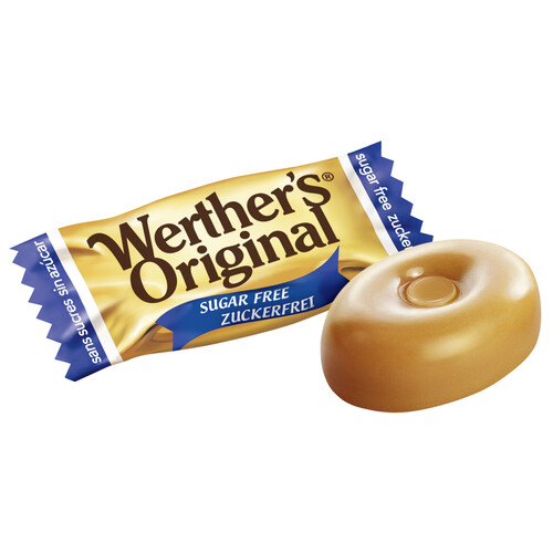WERTHER'S ORIGINAL Caramelos sin azúcar WERTHER'S ORIGINAL 90 g.
