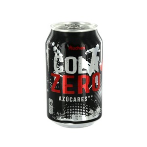 PRODUCTO ALCAMPO Refresco de cola Zero sin azúcar lata 33 cl.