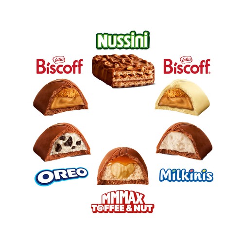 MILKA Bombones caja mixta favoritos 140 g.