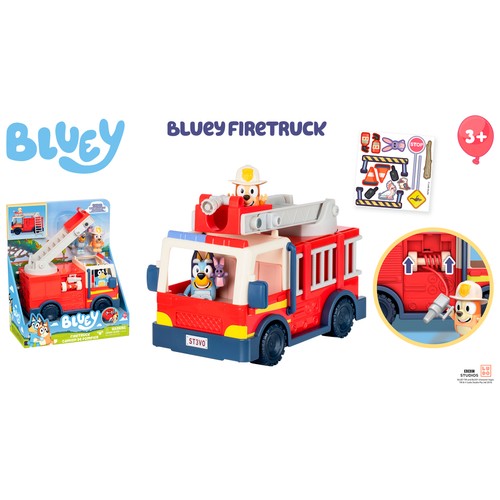 BLUEY Firetruck +3 Años