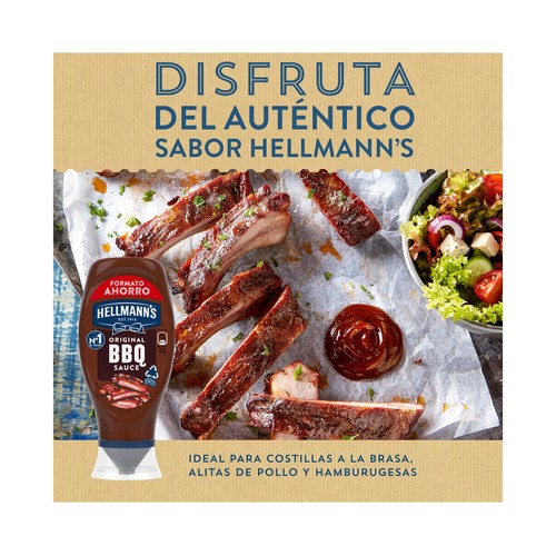 HELLMANN"S Salsa barbacoa 430 ml.