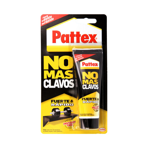 Adhesivo de montaje blanco PATTEX No Más Clavos Original, 100grs.