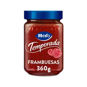 HERO Mermelada de frambuesa 360 g.