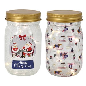 Imagen de Jarra Vela Decorativa Navidad 12,5x7,5x7,5cm modelos surtidos, ACTUEL