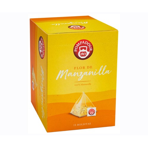 POMPADOUR Flor de manzanilla piramidal 15 uds. 30 g.