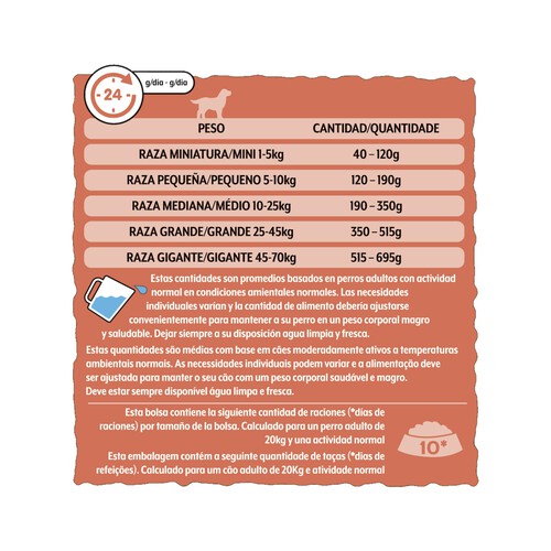 FRISKIES Comida para perros adultos a base de buey y pescado FRISKIES 3 kg.