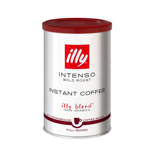 ILLY Café soluble 100 % arábica intenso lata 95 g.