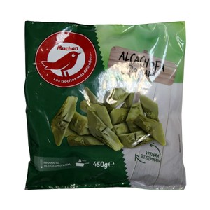 Imagen de AUCHAN Alcachofas seleccionadas, limpias y troceadas 450 g. Producto Alcampo
