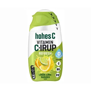 HOHES C Concentrado de sabor a fruta sin azúcar 65 ml.