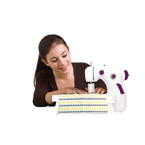 Taller De Costura Con Máquina De Coser Iluminada + Accesorios LEXIBOOK