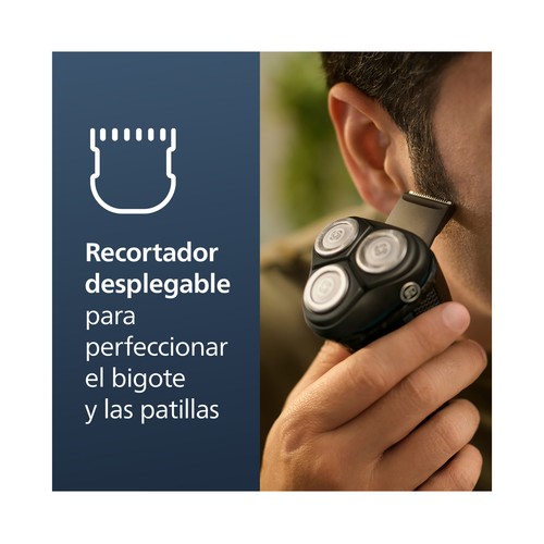 Afeitadora eléctrica PHILIPS S3144/00, cuchillas PowerCut, cabezales 5D..