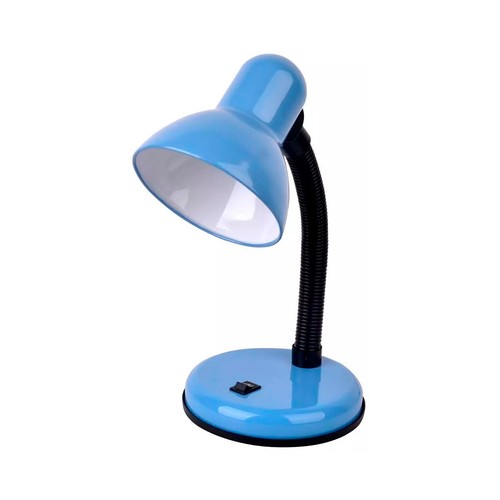 Lampara Flexo school E-27 MAX. 40W, color azul, CAMILLO RIGAMOTI
