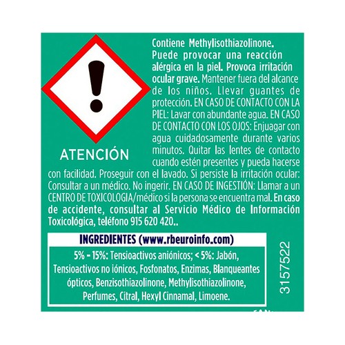 COLON Detergente perfumado gel Nenuco 34 DS