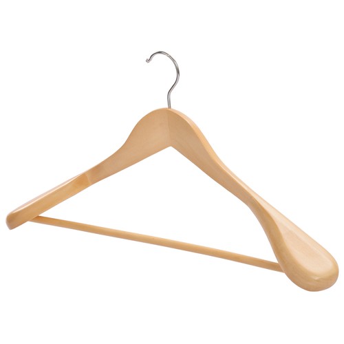 Percha de madera con hombreras ACTUEL.