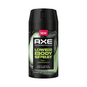 AXE All over body Desodorante corporal en spray para hombre, con aroma a pera y cedro 100 ml.