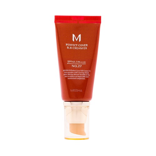 MISSHA M 27 perfect cover Crema BB cream con FPS 42 (muy alto) 50 ml.