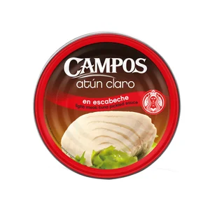 CAMPOS Atún claro en escabeche 104 g.