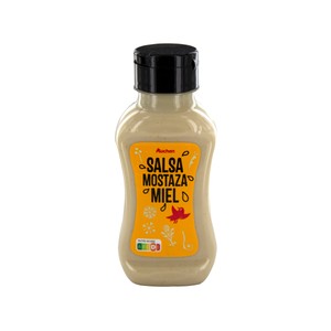 Imagen de AUCHAN Salsa de mostaza y miel 300 ml Producto Alcampo.